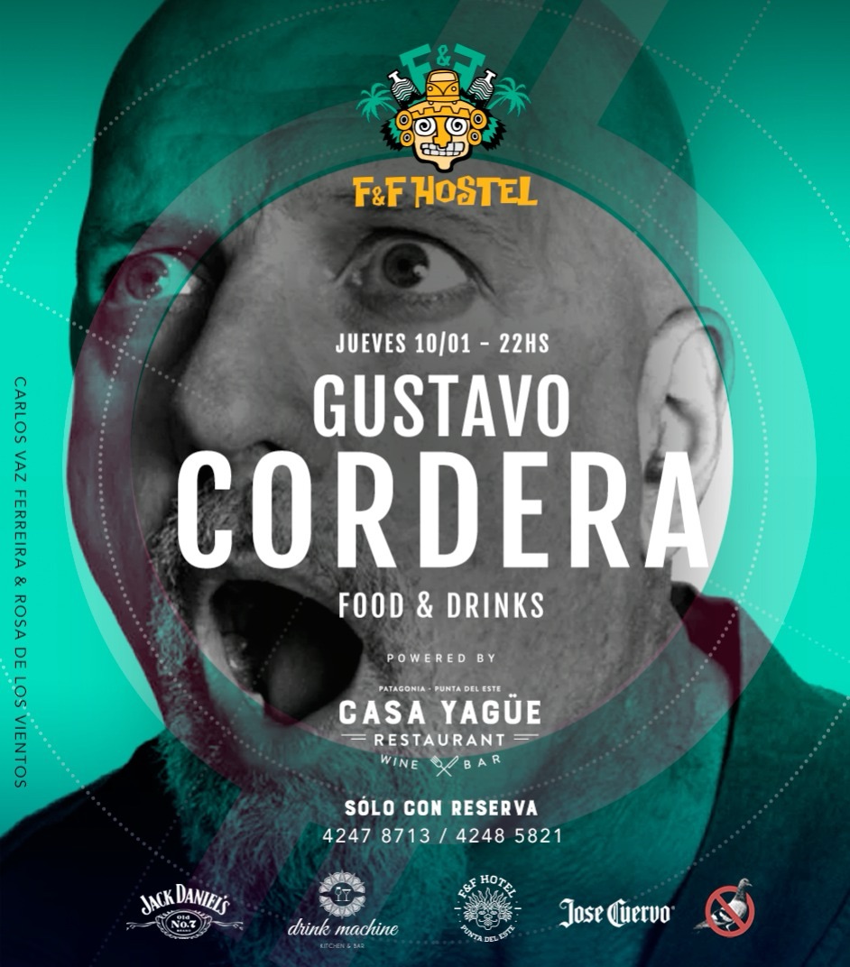 Gustavo Cordera, un show íntimo en Punta del Este
